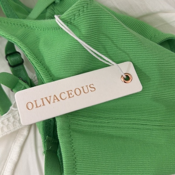 Nwt lime green olivaceous tank - Picture 3 of 3